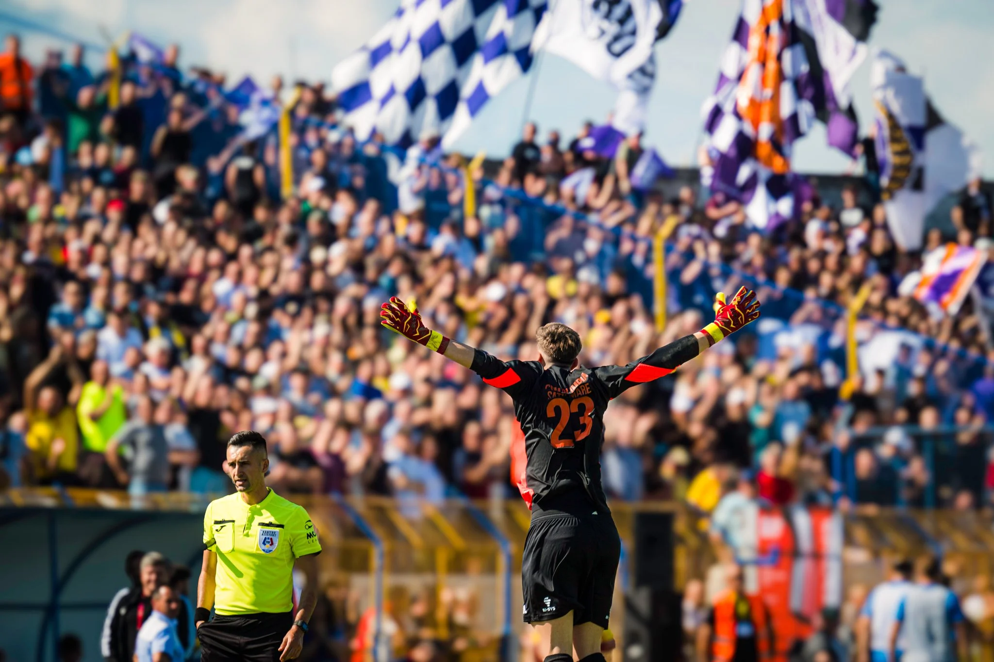 Atmosfera pe stadion